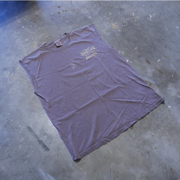 2011 Laconia Bike Week Cutoff Thrashed Graphic Tee - Picture 3 of 7